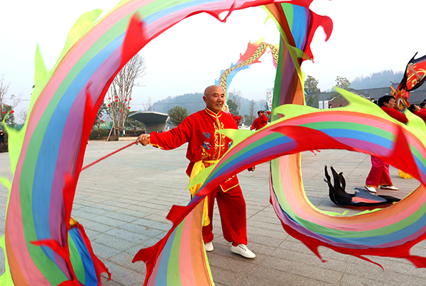 眉山仁寿:行稳致远 曙光在田堙跳跃_fororder_乡村文化活动丰富多样-供图-仁寿县委宣传部